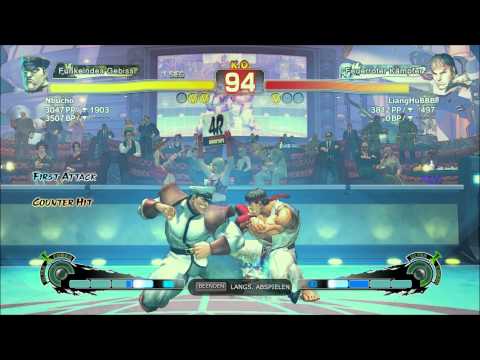 SSF4 AE 2012 LiangHuBBB ( Ryu ) vs Nbucho ( Bison )