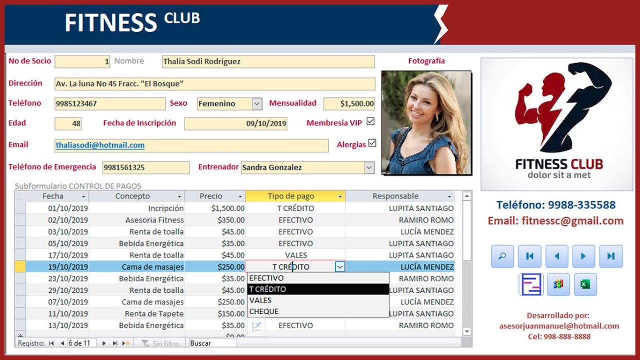 Watch ⭐⭐⭐ Control de Gimnasios Relacionando 2 Tablas con Formularios y sub formularios en Access 1 de 3 Now ⭐⭐⭐ Control de Gimnasios Relacionando 2 Tablas con Formularios y sub formularios en Access 1 de 3