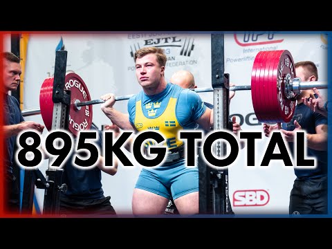 Emil Norling - 4x 105kg European Champion