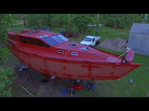 Steel Sailboat - Roberts 370E yacht project Dec 2017