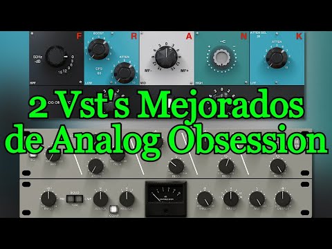 Mezclando Baterias, Bajo y Voz con 2 Mejorados VST GRATIS de Analog Obsession - Frank & Frank CS