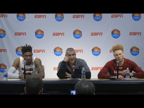 POST-GAME: Chris Silva, Frank Martin, Hassani Gravett on Illinois State — 11/16/17