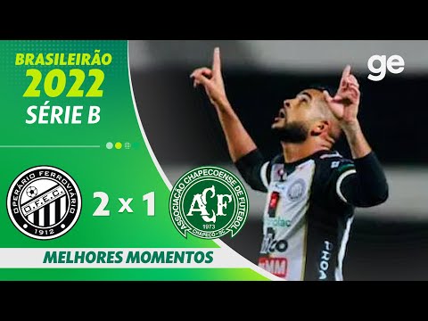 Gols e lances de Operário x Chapecoense