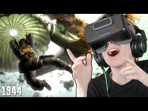 D-DAY IN VIRTUAL REALITY!  | Airborne VR 1944 (Oculus Rift DK2)