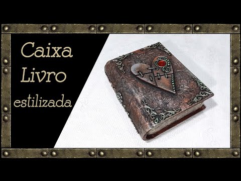 How to make stylized BOOK BOX