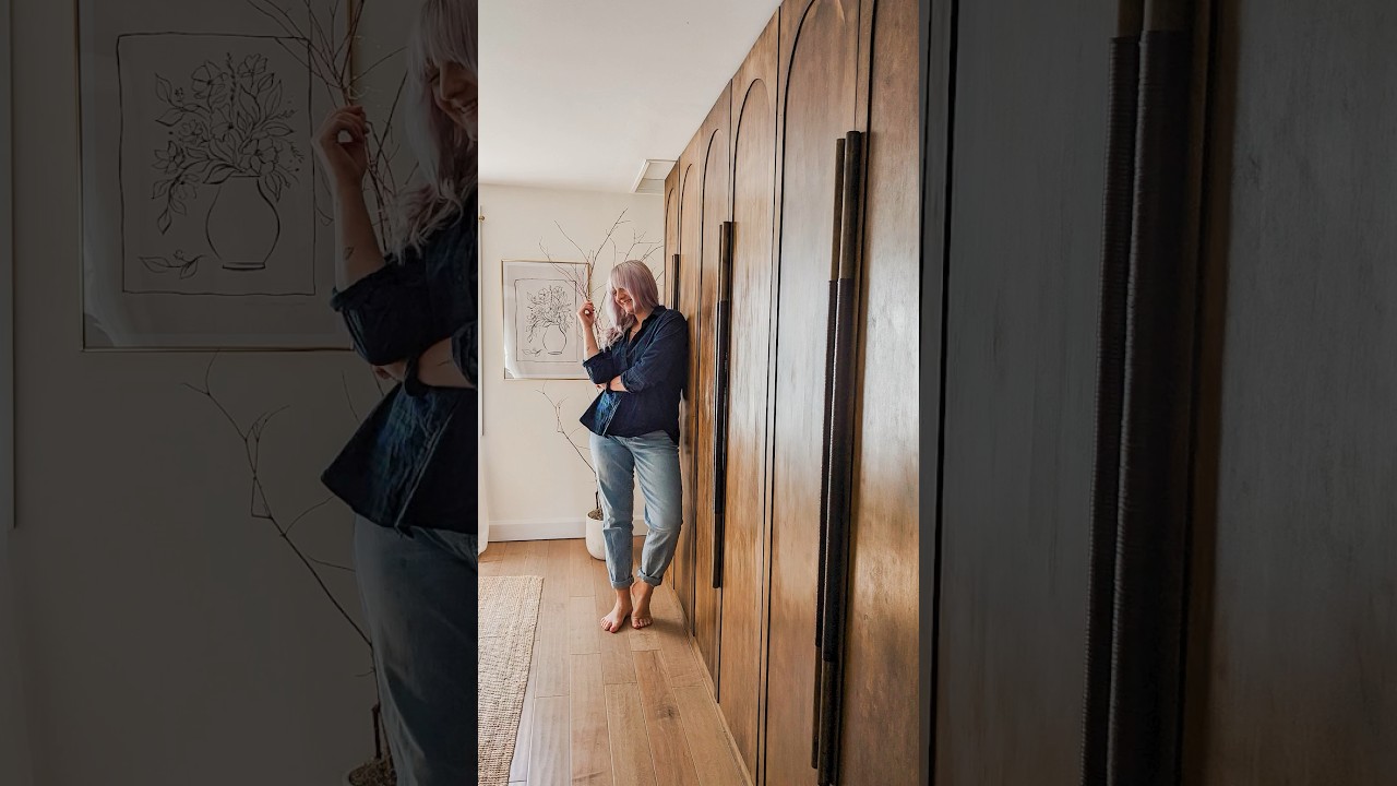 BEST IKEA HACK EVER! ✨ Pax Wardrobe Flip! #diy #bedroom #ikea