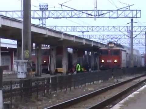 Trenuri in Gara Bacau (05.02.2015)