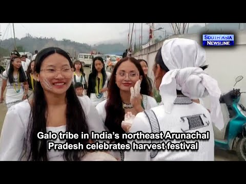 Galo tribe in India’s northeast Arunachal Pradesh celebrates harvest festival