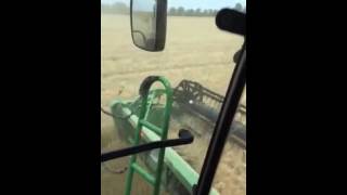 preview picture of video 'Wheat Threshing June 2014 Missouri'