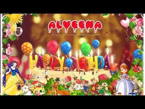 ALVEENA Happy Birthday Song – Happy Birthday to You