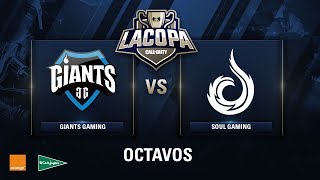 GIANTS GAMING VS SOUL GAMING - Octavos de Final - Copa CoD - #CoDpaOctavos