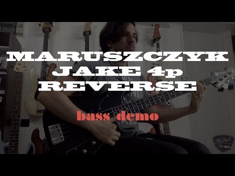 MARUSZCZYK JAKE 4p - Reverse Headstock - Handmade In Poland