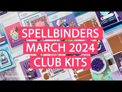 Spellbinders March 2024 Clubs