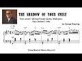 George Shearing - The Shadow of Your Smile / Michael Fowler Centre, 1990 (transcription)