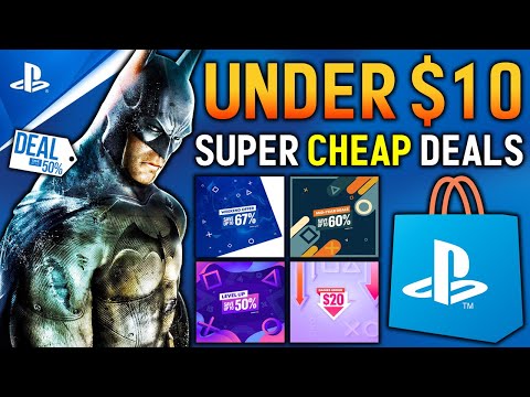 10 GREAT PSN Game Deals UNDER $10 Right Now - SUPER CHEAP PS4 Games! (Best PlayStation Deals 2022)