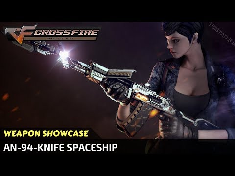 CrosFire - AN-94-Knife Spaceship in Zombie Mode (Showcase) [VVIP Weapon]
