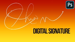 Transparent Signature in Photoshop | 2 Minutes Photoshop Tutorial