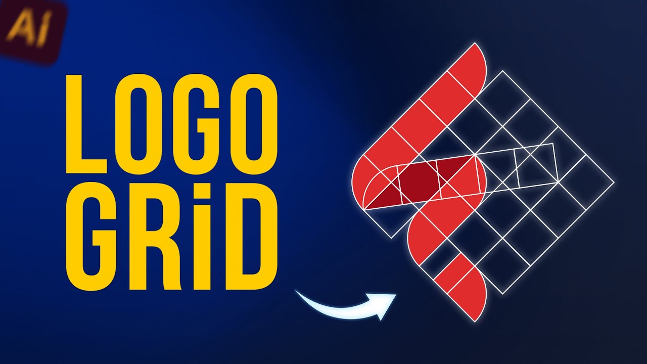Como Criar Logo com Grids no Illustrator (Melhor aula do YT)