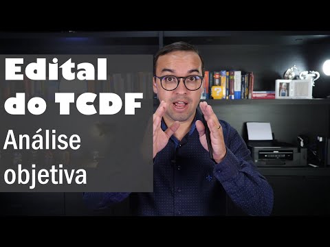 SAIU Edital do TCDF - Análise objetiva