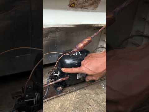 The refrigerator turns on for a while then turns off❗❗#shorts