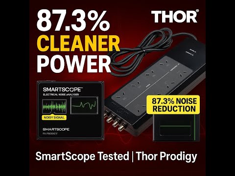 P8 Prodigy filtration over 87 percent cleaned using Smartscope Noise Analyser