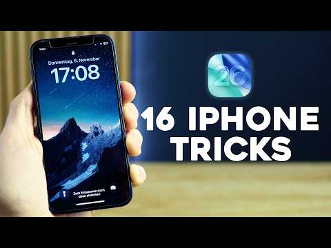 16 versteckte iPhone Tricks, die 2026 JEDER kennen sollte!