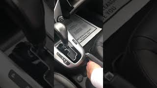 How to start a chevy cruze with a dead key