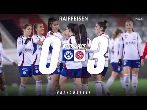 Frauenteam Thun-Berner Oberland 0 - 3 Servette FCCF | Résumé de la victoire