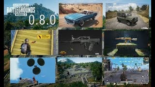 PUBG MOBİLE 0.8.0 GÜNCELLEMESİ | SANHOK HARİTASI, İŞARET FİŞEĞİ VE TÜM YENİLİKLER