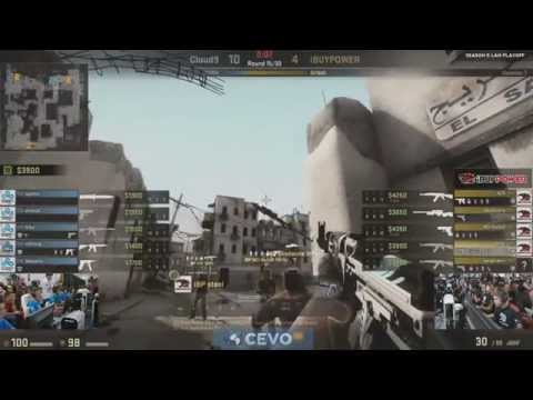 iBUYPOWER vs Cloud9 on de_dust2 @ CEVO Professional S5 LAN - Grand Finals (CS:GO iBP vs C9) Game 4