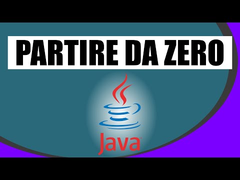 Partire da zero : Java