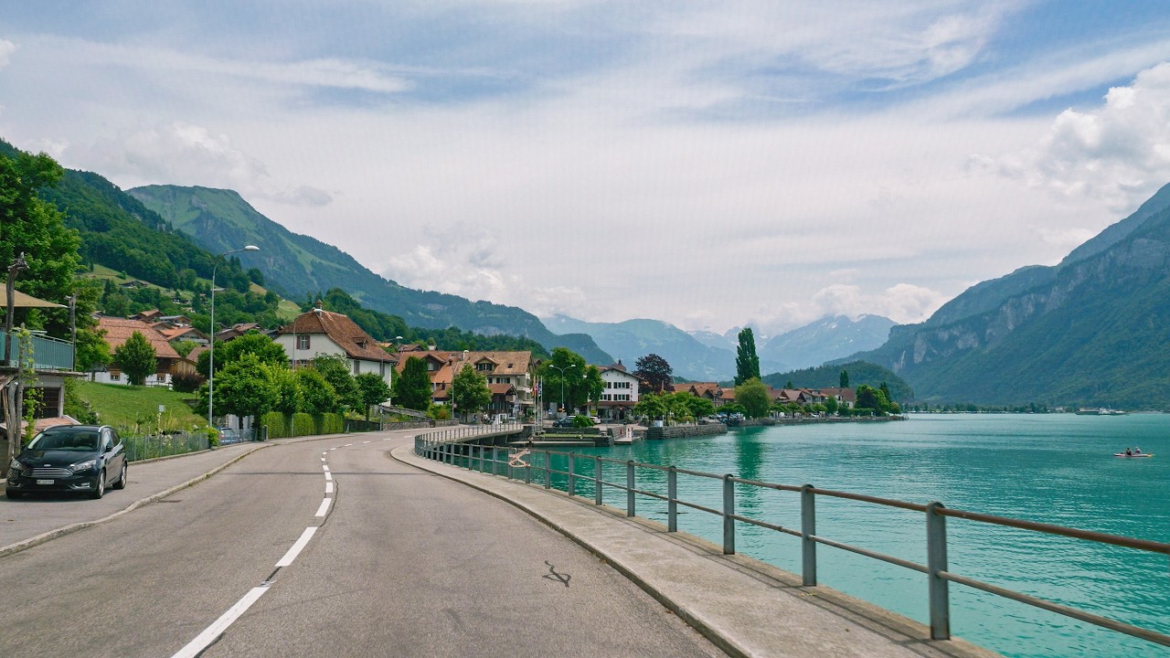 Swiss Scenic Drive 4K | Stechelberg - Lauterbrunnen - Brienz, Switzerland