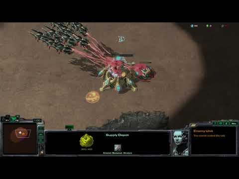 SC2 Coop Destroyer Bounce Demonstration