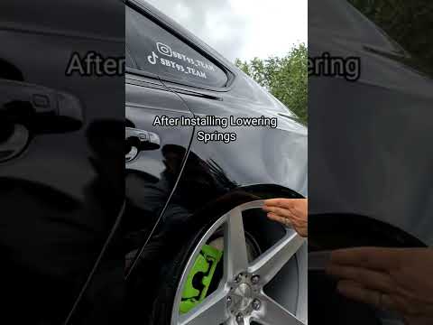 #shorts Audi A5 lowering Springs #sby93_team