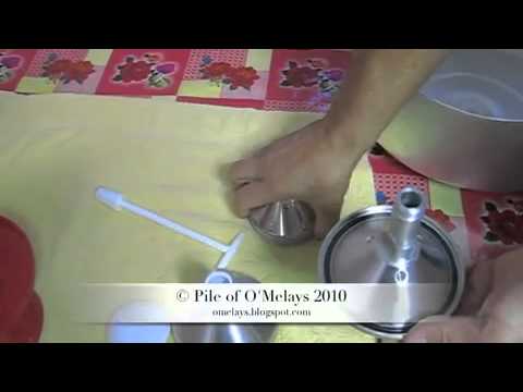 Cream Separator 80L/H Manual Assembly