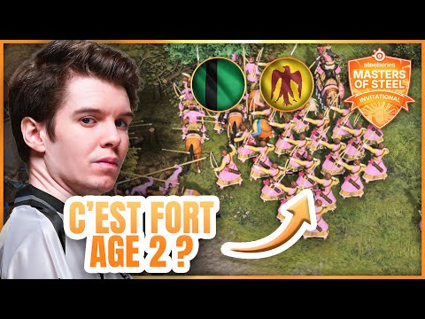 #5 Mass archers Ayyubids ? TOP 6 MarineLord vs Wam BO5 Masters of Steel @SteelSeries AOE4.