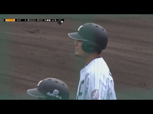 【ファーム】マリーンズ・伊志嶺のタイムリーで反撃!! 2018/5/8 M-G(ファーム)