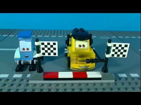 Vidéo LEGO Cars 8206 : Tokyo Pit Stop