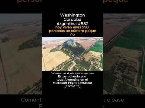 Washington, Cordoba desde el Microsoft Flight Simulator #washington #cordoba #msfs #joaha45