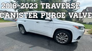 Canister Purge Valve Replacement Chevy Traverse 2018-2023