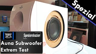 AUNA Subwoofer Test | Review | Soundcheck. Was kann der billige Auna Subwoofer aus einem Soundsystem