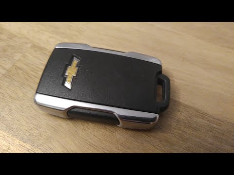Chevy Silverado / Colorado Key Fob Battery Replacement - DIY