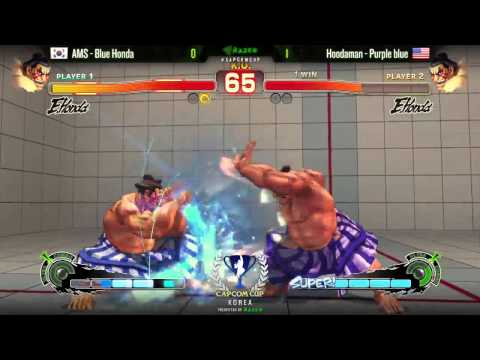 SSF4AE AMS vs Hoodaman - CAPCOM-Cup Asia Korea Qualifiers