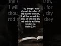 Psalm 23:4 KJV Audio Bible | Though I walk through the valley of the shadow of death