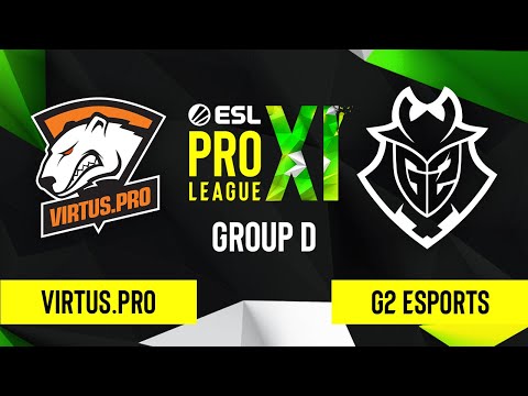 CS:GO - G2 Esports vs. Virtus.pro [Dust2] Map 2 - ESL Pro League Season 11 - Group D