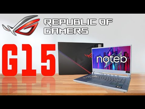 Asus ROG Strix G15 review - Unboxing and disassembly