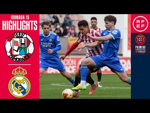 Resumen #PrimeraFederación | Zamora CF - RM Castilla | Jornada 15 | Temporada 2025/26