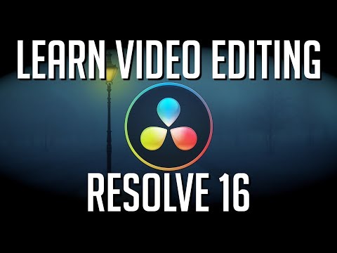LEARN DAVINCI RESOLVE 16 IN 40 MINUTES - Video Editor Guide for Beginners