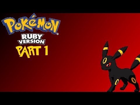 Pokemon Ruby Monotype Challenge - Dark pt1