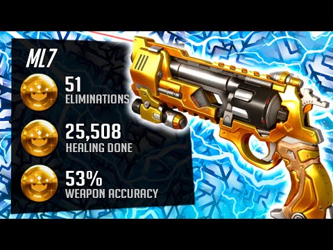 ml7 Insane Carry McCree - 51 elims! [ Overwatch Season 30 Top 500 ]
